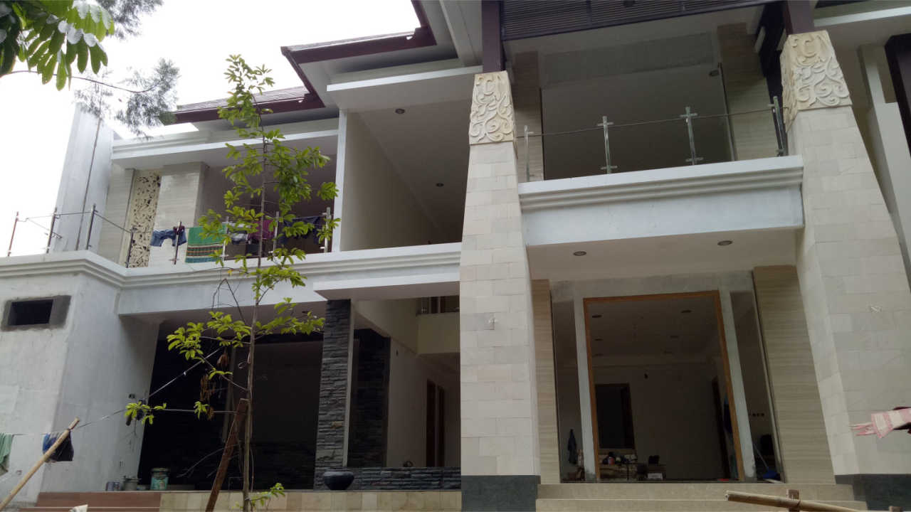Progress Pembangunan Bagian Depan Rumah Ibu Dewi di Jakarta Selatan 7